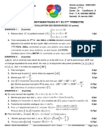 Mathematiques - Groupe Agir Competent - Classe 1ère C Cameroun