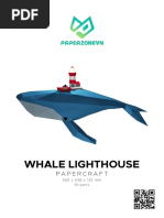 (PaperzoneVN - Com) Whale Lighthouse PaperzoneVN