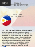 SS10-A10 Philippines Constitution