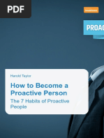 How To Become A Proactive Person