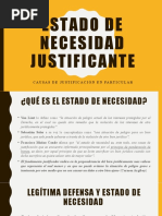 Estado de Necesidad Justificante