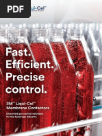 3M Liqui-Cel Membrane Contactors Beverage Brochure UK Ire 2018