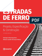 Estradas de Ferro - Projeto, Especificação