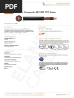 Copper Concentric BS 7870 PVC Cable: Application Standards