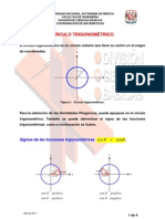 Circulo Trigonometrico