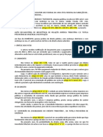 Ação Declaratória de Inexistência de Relação Jurídica Tributária