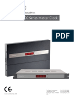 SMA 5000 Series Master Clock Installation Manual