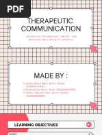 Therapeutic Communication PDF