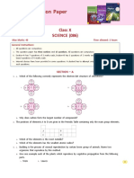 Sample Question Paper: Class X SCIENCE