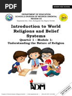 Intro-to-World-Religions-Belief-Systems - Q1 - Week1 For Teacher