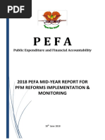 Pefa 2018 Mid Year Report