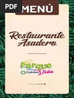 Menu Parque de La Vida