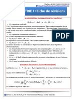 Econometrie 1fiche de Revision