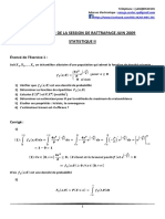 Ihec Examen de La Session de Rattrapage Juin 2009