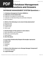 300+ TOP Database Management System Questions and Answers 2022