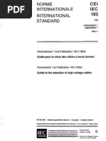 IEC60183 Cable-HV Cable Selection Guide-1990