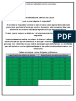 Memoria de Cálculo Corcholata