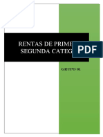 Trabajo Grupo 01 - Renta Primera y Segunda Categoria