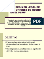 Uniones de Hecho