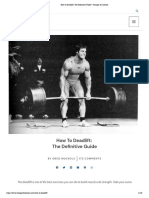 How To Deadlift - The Definitive Guide - Stronger by Science