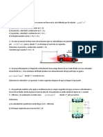 Ejercicios Cinematica