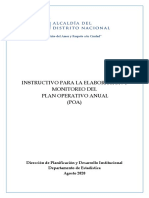 Guia para La Elaboracion y Monitoreo Del Poa