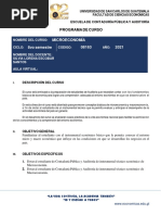 Formato Programa de Curso Microeconomía 2021