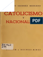 Catolicismo y Nacionalismo - Dr. Alberto Felipe León Ezcurra Medrano, 1939