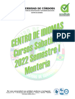 Listado de Estudiantes 2022 Semestre I Monteria