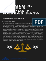 Modulo 4 Habeas Data y Habeas Corpus