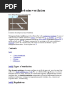 Underground Mine Ventilation