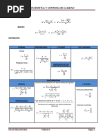 Estadistica y Control de Calidad