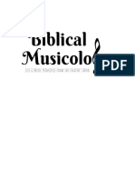 Biblical Musicology