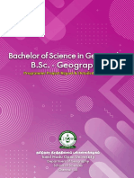 BSC Geograpy