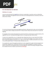 An Introduction To Vectors - Math Insight