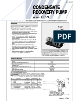 Condensate Recovery Pump: Model