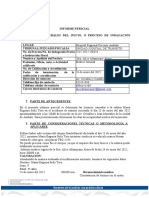 Informe Pericial Médico