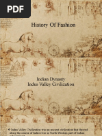 History of Fashion