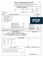 Niharika Co. Op. Housing Society LTD: REGN No: N.B.O.M/CIDCO/H.S.G./ (T.C.) /8013/JTR/Year 2019-2020