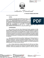 Resolucion Directoral #484-2021-Lineamientos para La Intervención de Las Obras