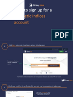 How To Open A Volatility Indices, Step Index, Boom and Crash Account