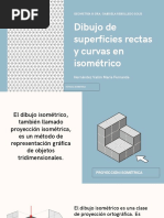 Dibujo de Superficies Rectas y Curvas en Isométrico