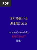 Tratamientos Superficiales