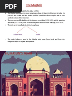 Mughal Architecture Phase - I