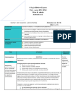 Planeacion 1 Grado Matematicas Apartir de 8 de Nov