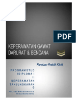 Panduan Praktik Klinik KGD D-III 2021 - 2022