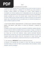 Formulación y Evalución de Proyectos Guia 1 Díaz de Paz Josué Eduardo 180742