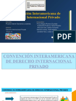 Convención Interamericana de Derecho Internacional Privado