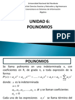  6 - Polinomios UNNE LSI