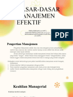 Dasar-Dasar Manajemen Efektif